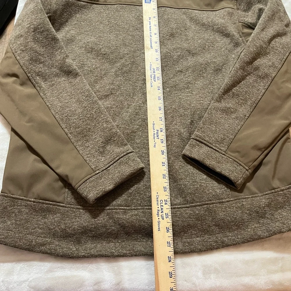 Men's Performance Jacket in Brown with NRA Embroidered Medium
